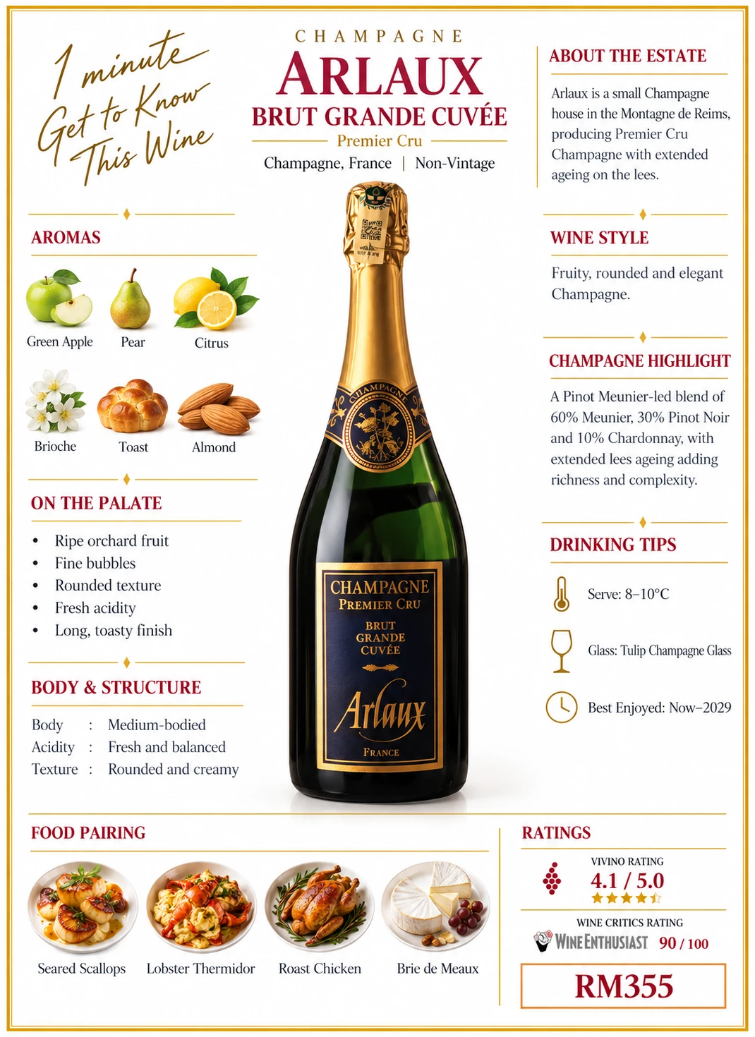 Arlaux Brut Grande Cuvee