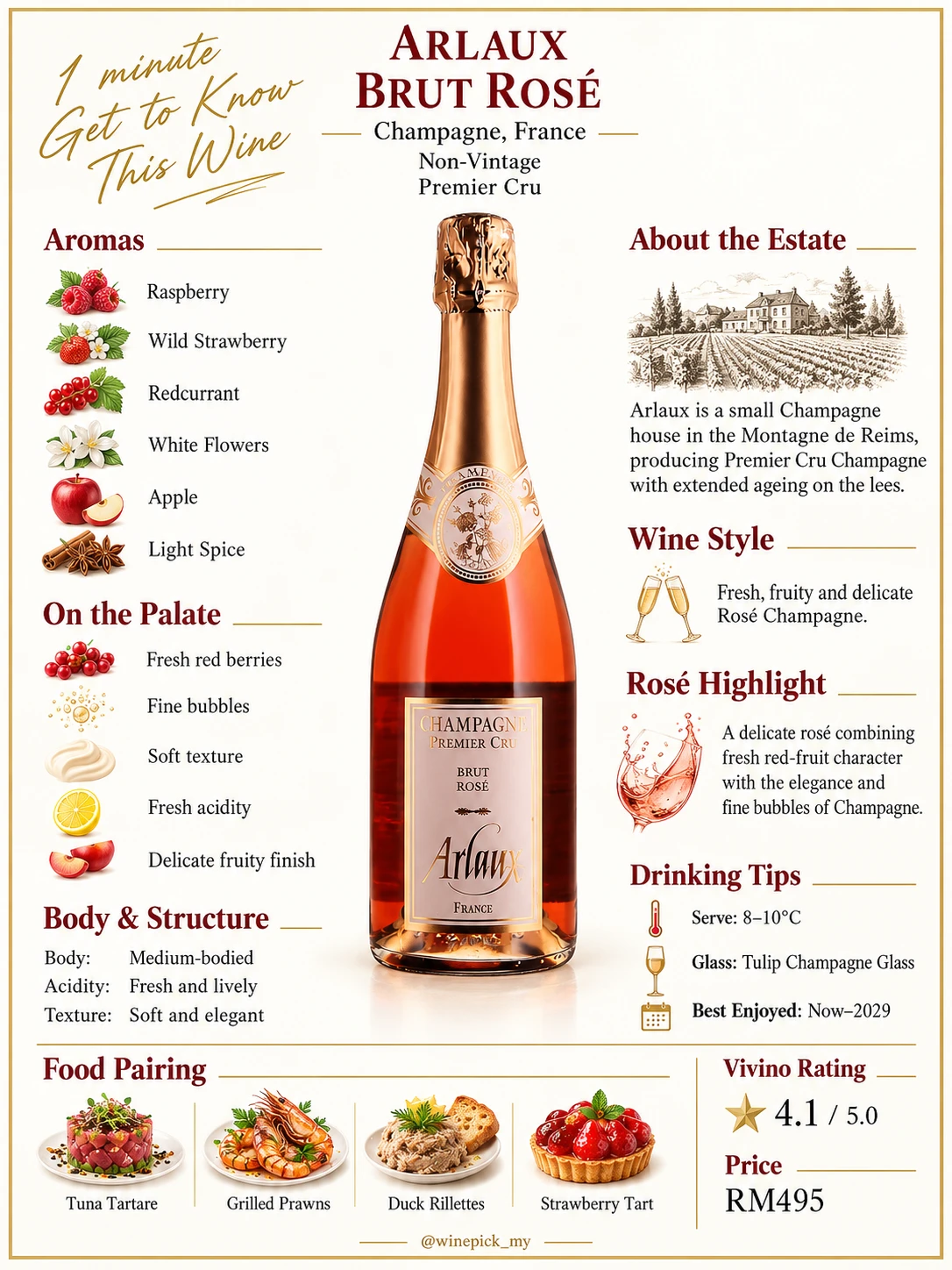 Arlaux Brut Rose