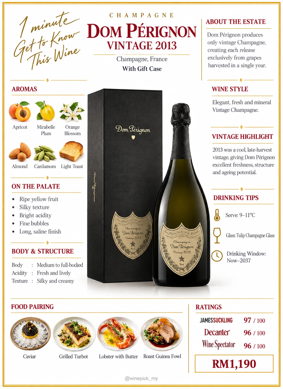 Dom Perignon (with Box)