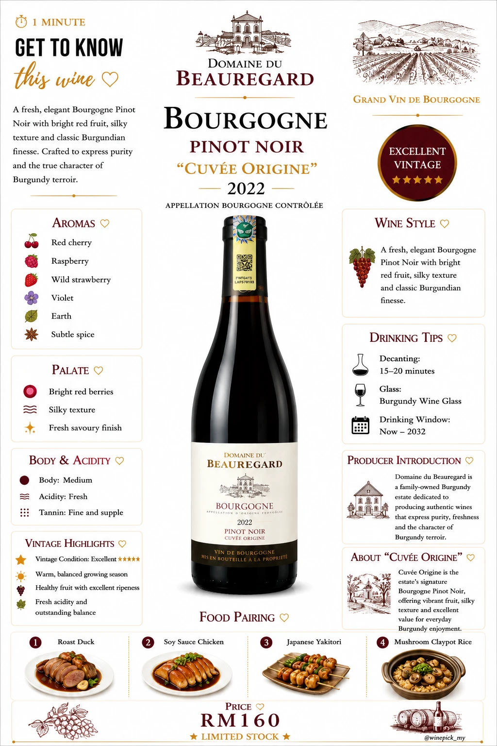 Bourgogne Pinot Noir "Cuvée Origine"